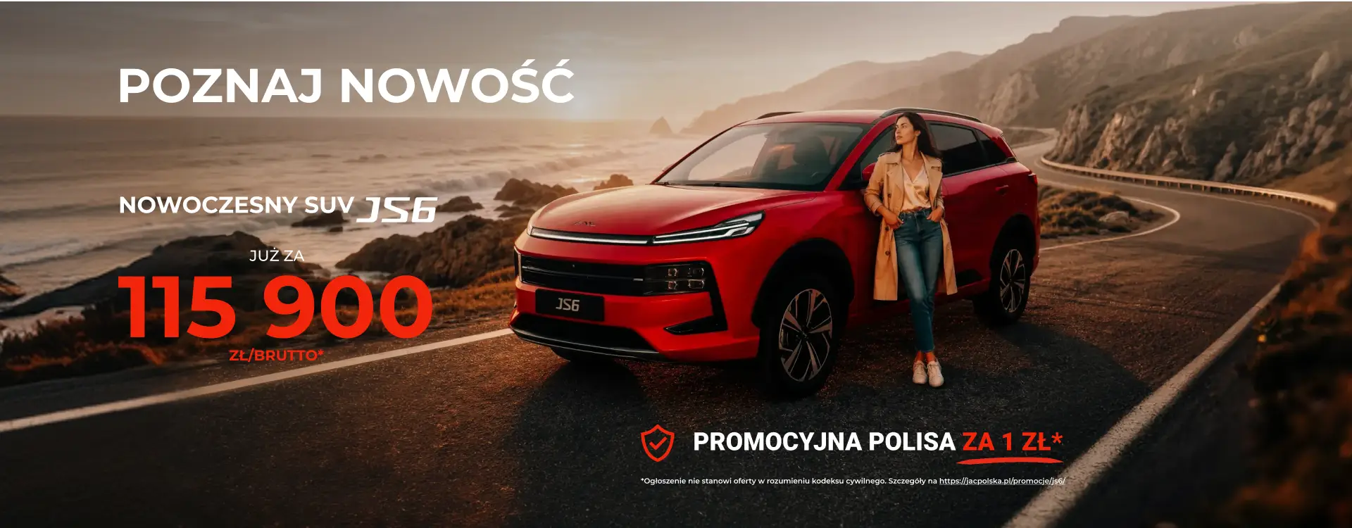 Wyjątkowa oferta JS6 już za 115 900 zł brutto